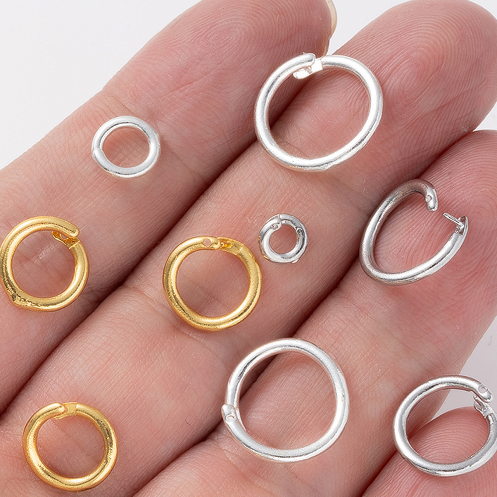 Jewelry Making Kit For Beginners - 10pcs 18K Gold Plated Brass Locking