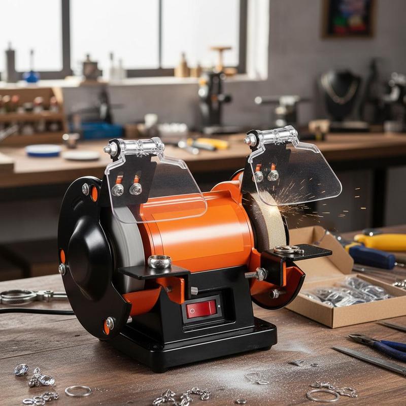 Tabletop Grinder Buffer 11.5x6 - Jewelry Making Kits recension och pris