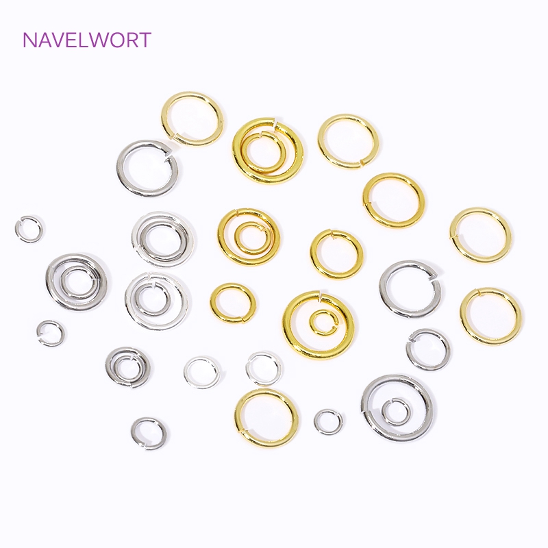 14K/18K Gold Plated Split Ring - Jewelry Making Kit For Beginners recension och pris