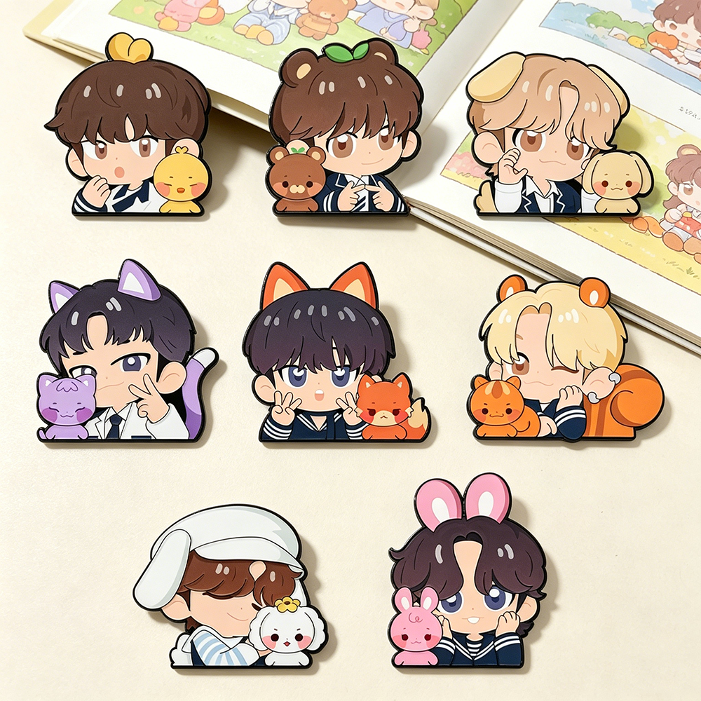 8pcs Kawaii Enamel Pin Set Car - Jewelry Making Kits recension och pris