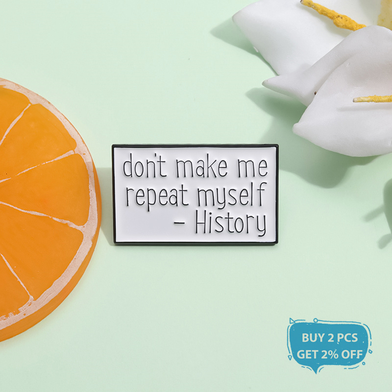 Don't Make Me Repeat Myself Hi - Jewelry Making Quotes recension och pris