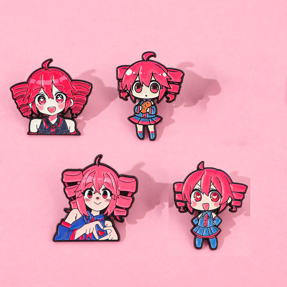 4pcs Anime Cute Cartoon Brooch - Jewelry Making Kits recension och pris
