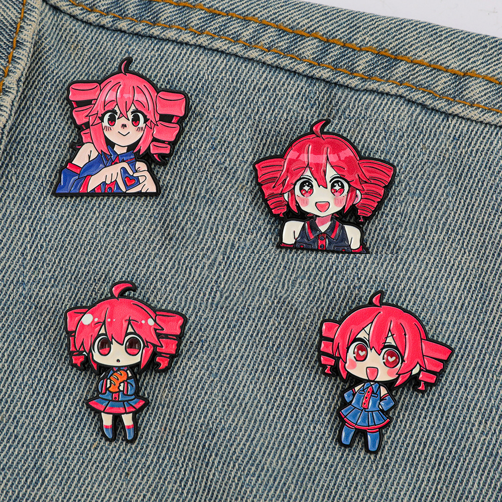 4pcs Anime Cute Cartoon Brooch - Jewelry Making Kits recension och pris