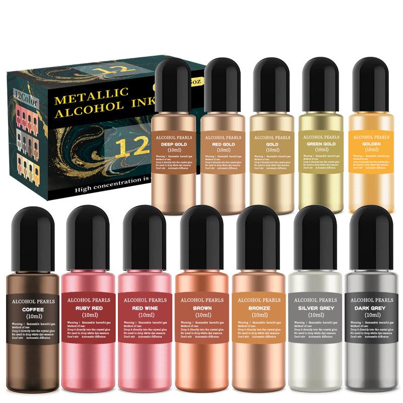 1 Set Resin Pigment Kit Art In - Jewelry Making Online recension och pris