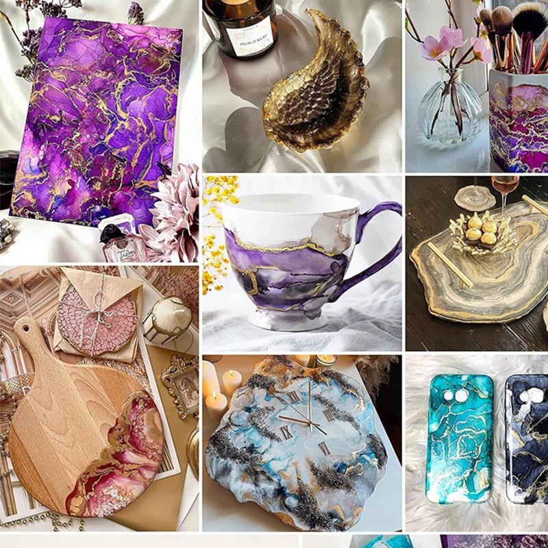 1 Set Resin Pigment Kit Art In - Jewelry Making Online recension och pris