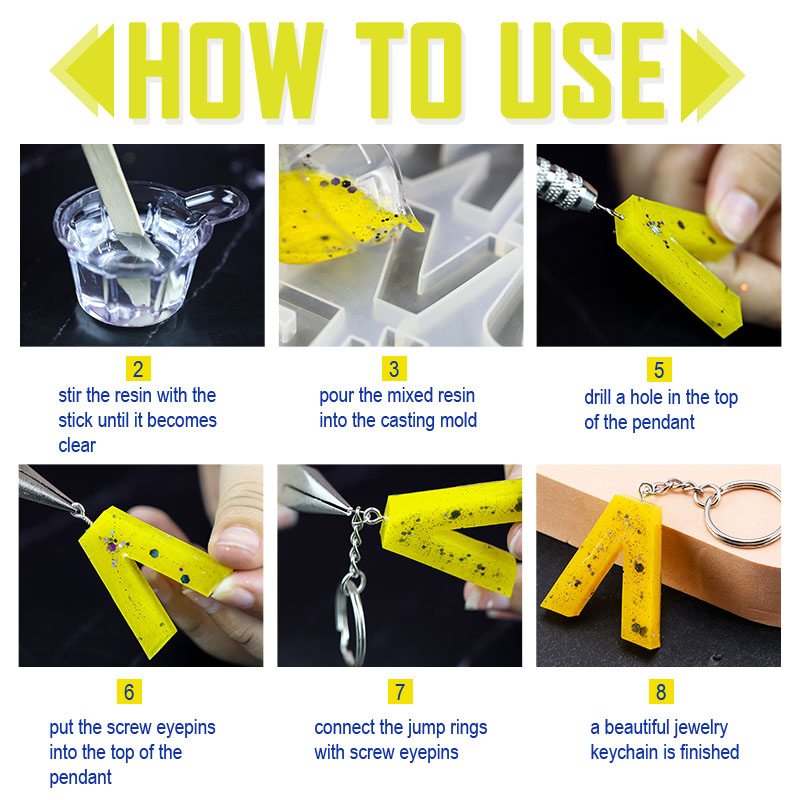 Alphabet Epoxy Resin Mold Kit  - Jewelry Making Online recension och pris