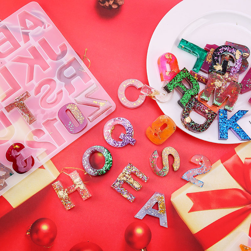 Alphabet Epoxy Resin Mold Kit  - Jewelry Making Online recension och pris