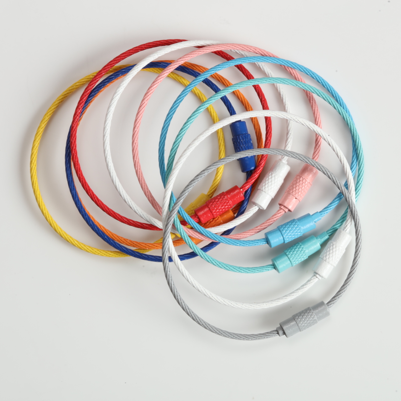 5/10/20/40pcs Colorful Keychai - Jewelry Making Materials Wholesale recension och pris