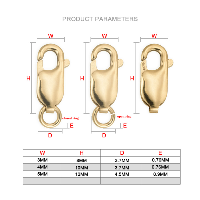 Lobster Clasp 14K Gold Filled  - Jewelry Making Kit For Beginners recension och pris