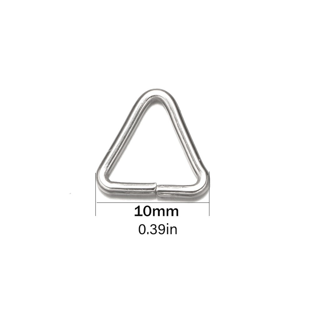 100pcs Stainless Steel Open Tr - Jewelry Making Kit For Beginners recension och pris