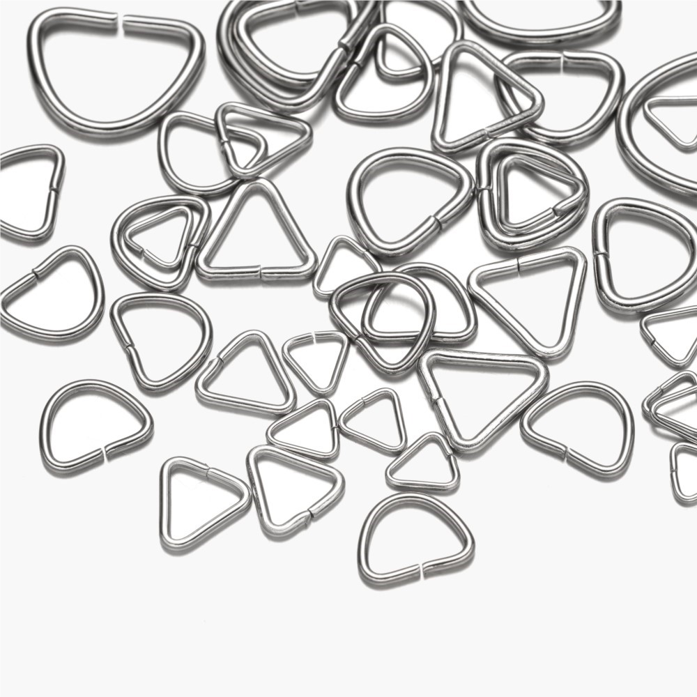 100pcs Stainless Steel Open Tr - Jewelry Making Kit For Beginners recension och pris
