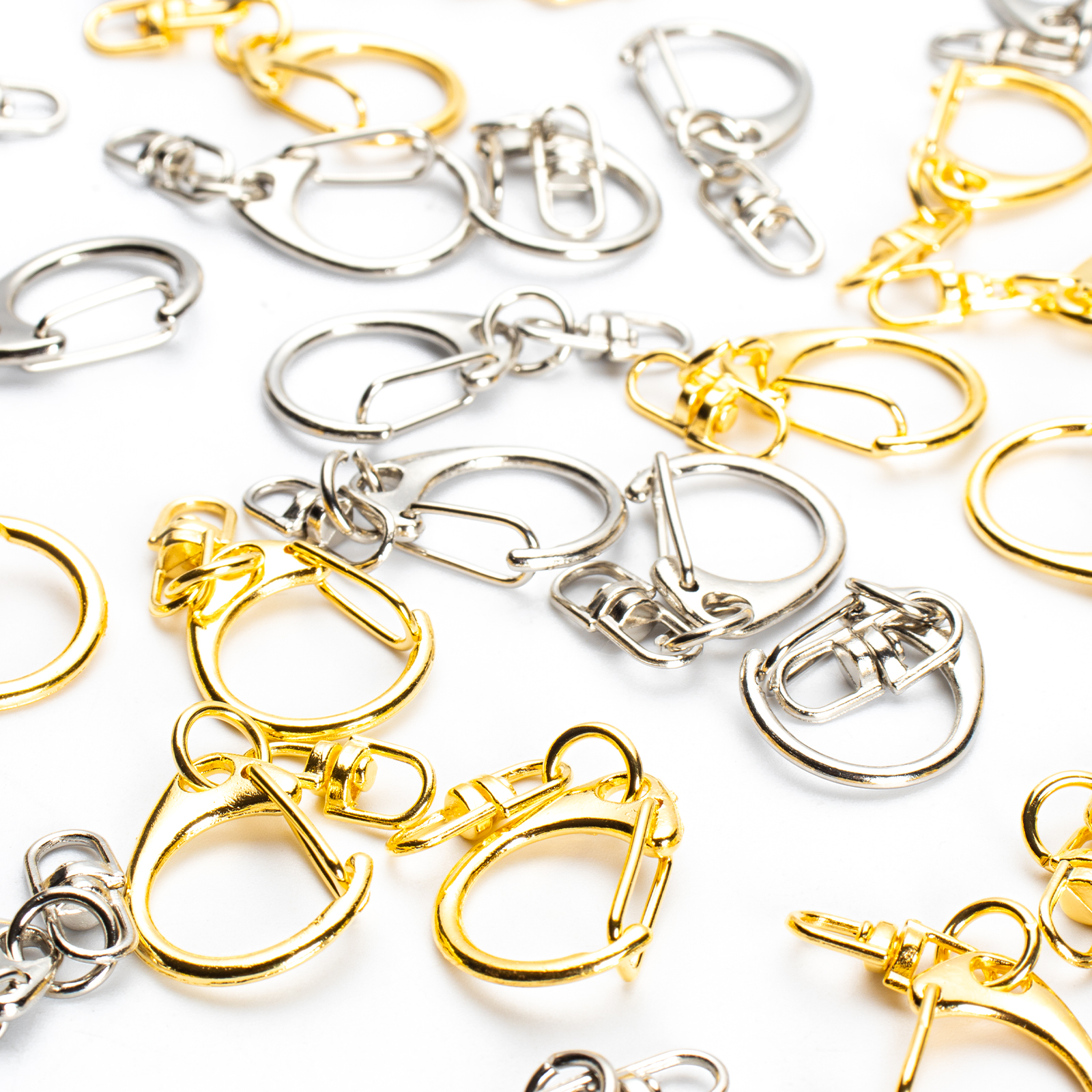 5pcs D Snap Hook Keychain Ring - Jewelry Making Kit For Beginners recension och pris