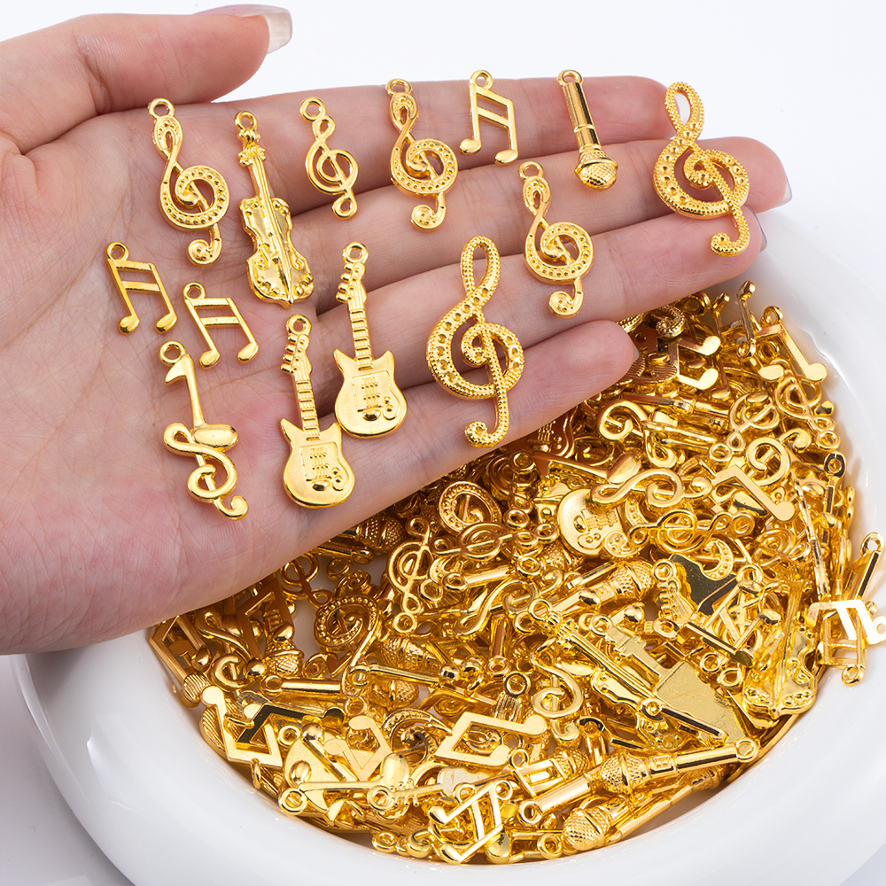 50g Alloy Retro Musical Note S - Jewelry Making Notes recension och pris
