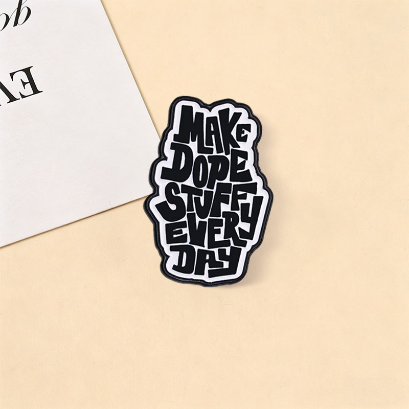 Make Dope Stuff Every Day Enam - Jewelry Making Quotes recension och pris