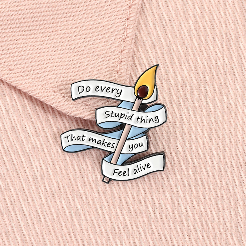 Burning Match Inspirational Qu - Jewelry Making Quotes recension och pris