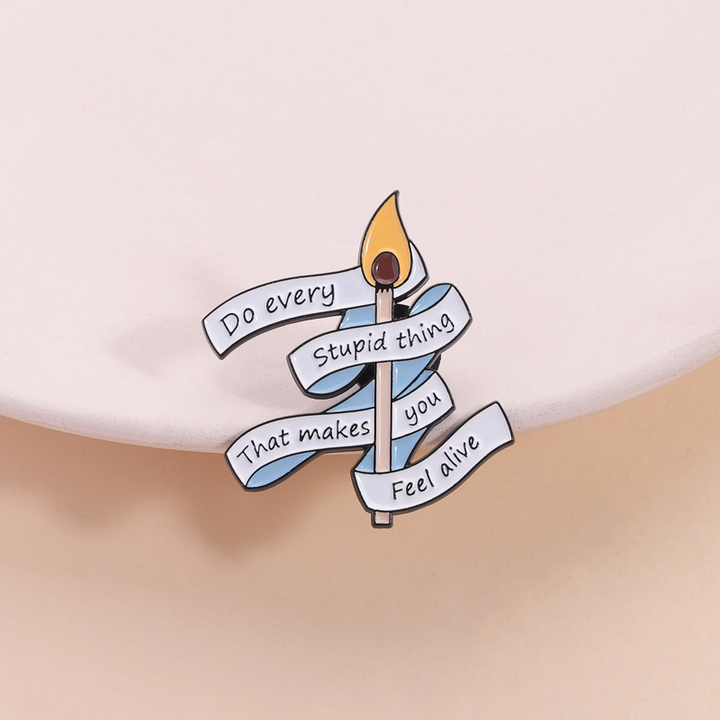 Burning Match Inspirational Qu - Jewelry Making Quotes recension och pris
