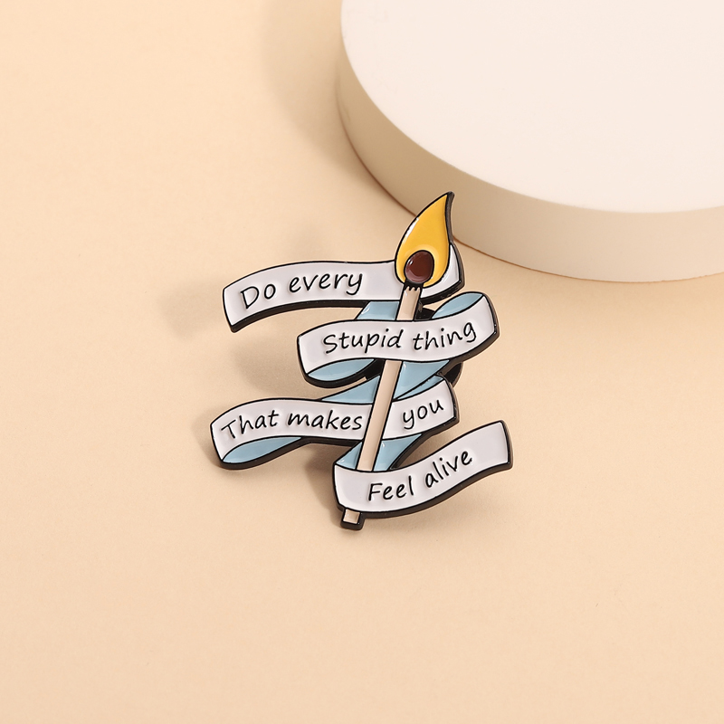 Burning Match Inspirational Qu - Jewelry Making Quotes recension och pris
