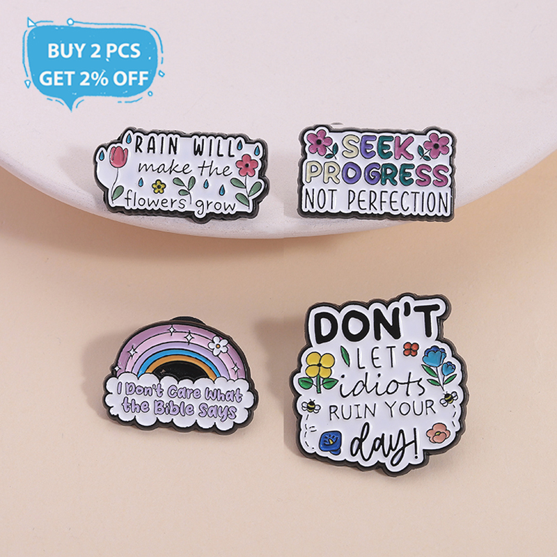 Seek Progress Not Perfection E - Jewelry Making Quotes recension och pris