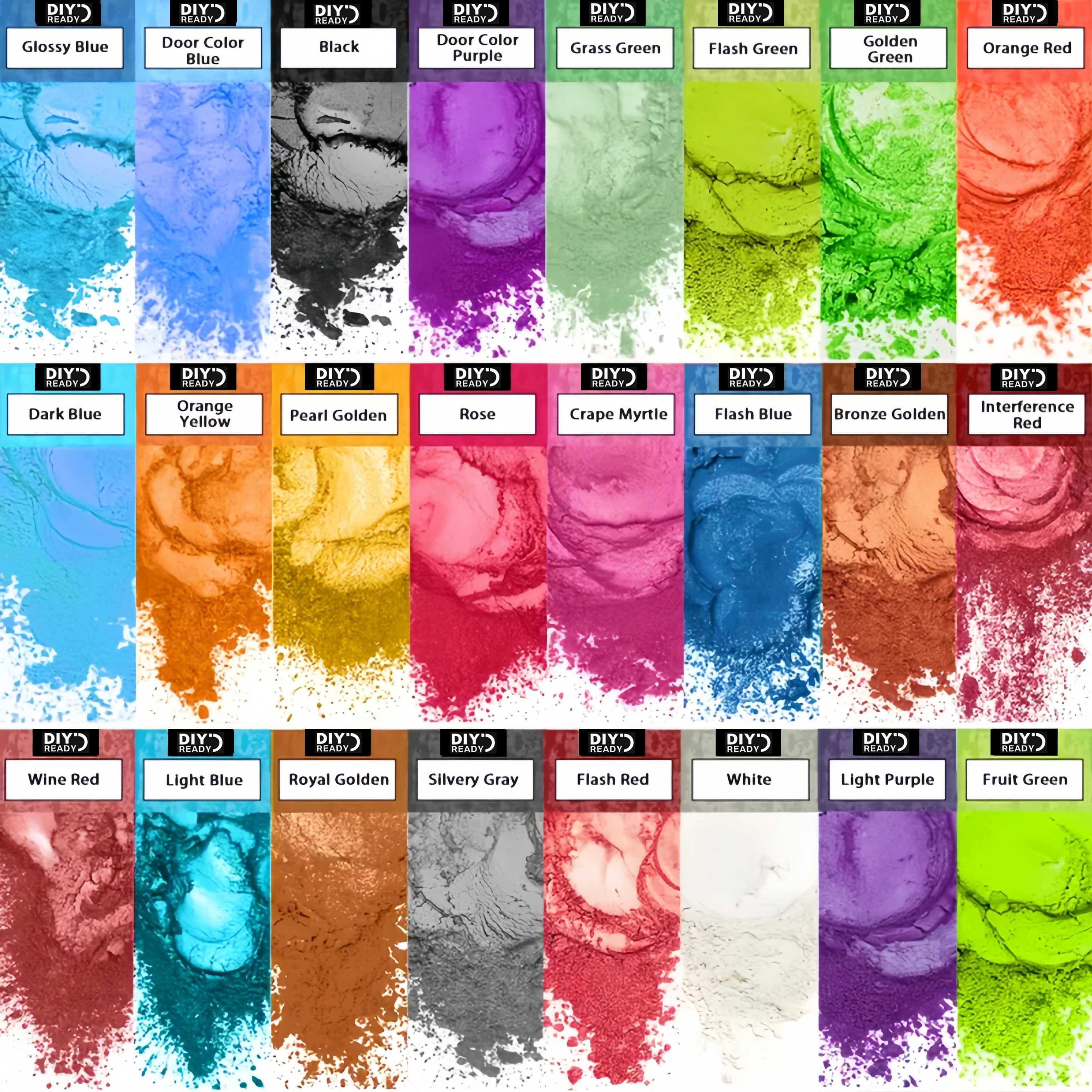 24 Colors/8 Colors 5g 0.18oz P - Jewelry Making Online recension och pris