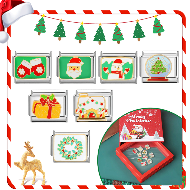 Y2K Red Green Christmas Santa  - Jewelry Making Gloves recension och pris
