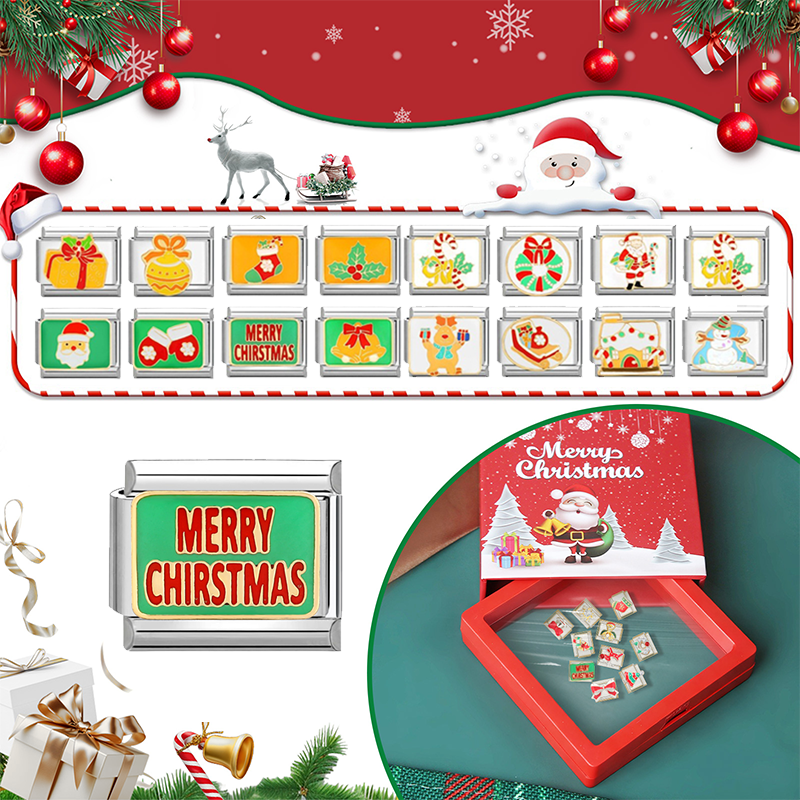 Y2K Red Green Christmas Santa  - Jewelry Making Gloves recension och pris