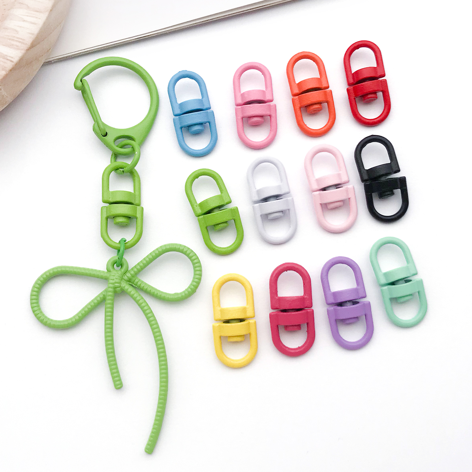 20pcs Metal Rotate Buckle Key  - Jewelry Making Kit For Beginners recension och pris