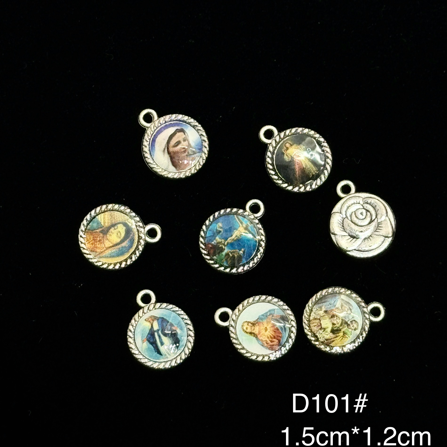 Antique Gold Double-sided St.  - Jewelry Making Dc recension och pris