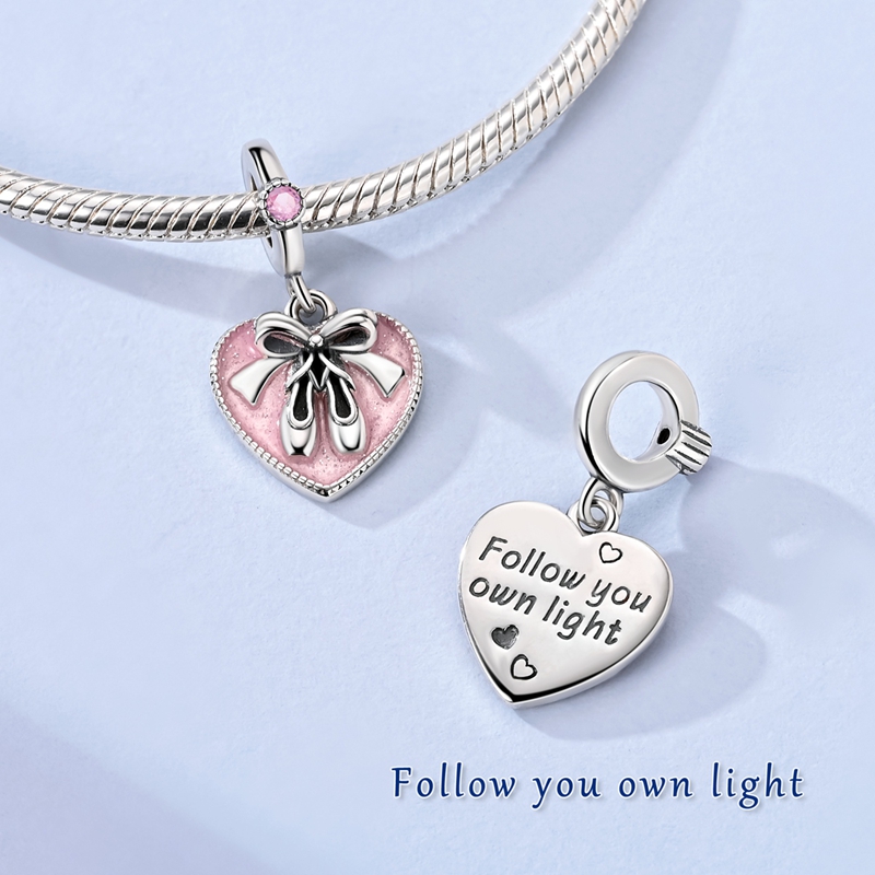 Ballerina Charm 925 Sterling S - Jewelry Making Quotes recension och pris