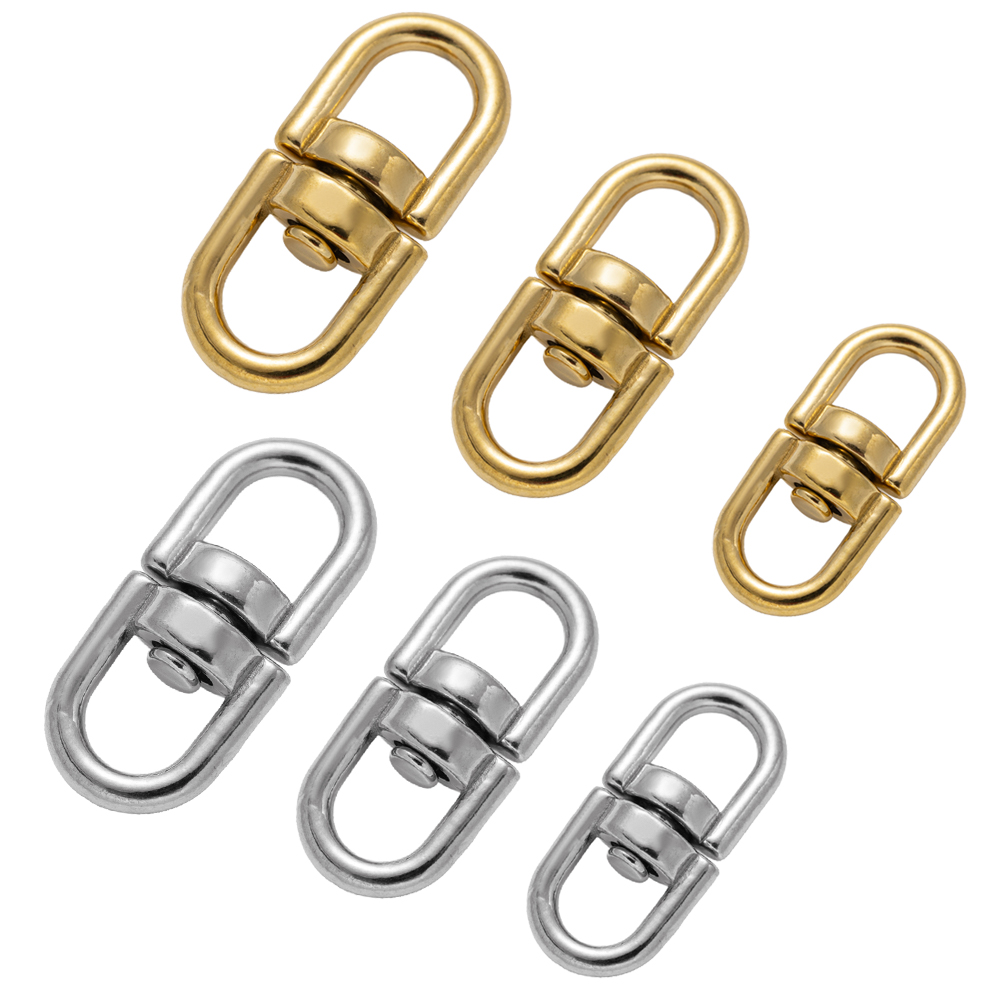 5Pcs Gold Stainless Steel Swiv - Jewelry Making Kit For Beginners recension och pris