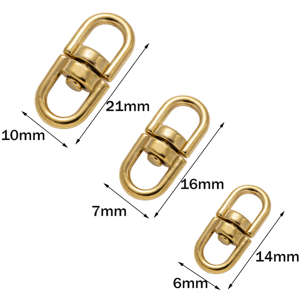 5Pcs Gold Stainless Steel Swiv - Jewelry Making Kit For Beginners recension och pris
