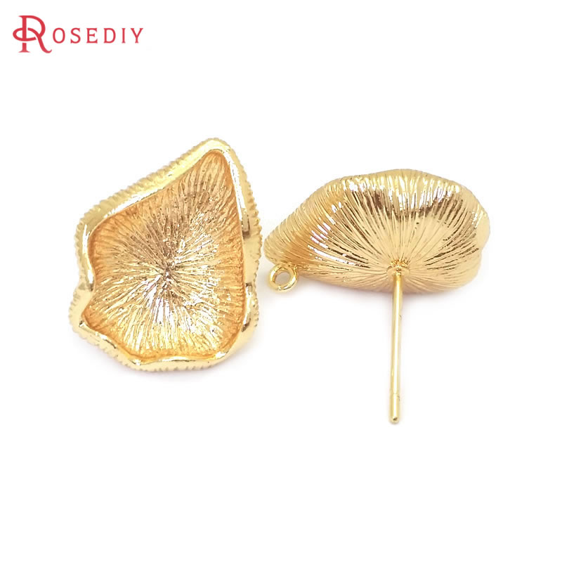 18K Gold Color Brass Lotus Lea - Jewelry Making Kits recension och pris
