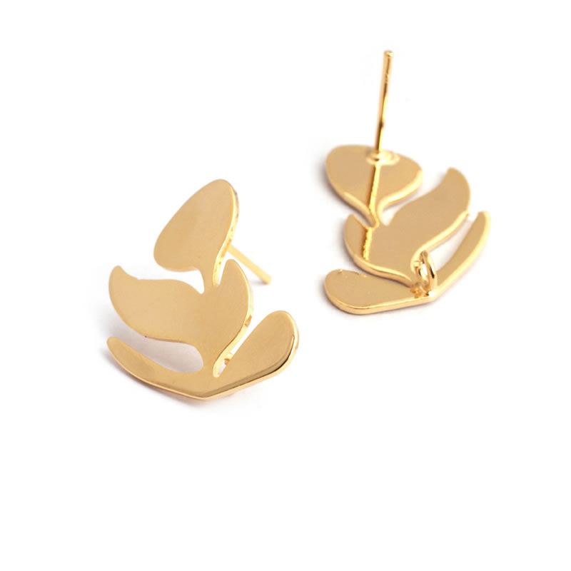 18K Gold Color Brass Lotus Lea - Jewelry Making Kits recension och pris