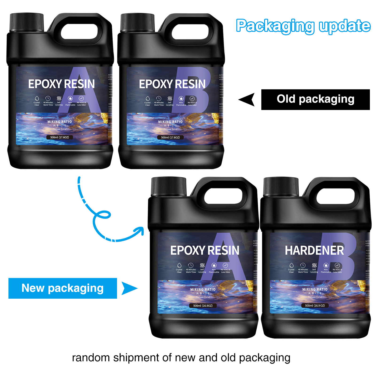 500g/1000g  AB Epoxy Resin Glu - Jewelry Making Online recension och pris