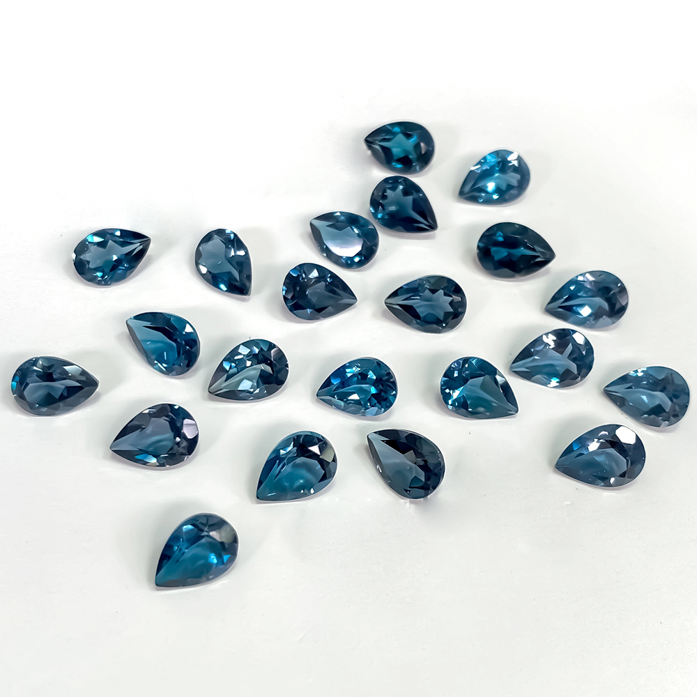 20pcs Real Natural Stone Pear  - Jewelry Making London recension och pris