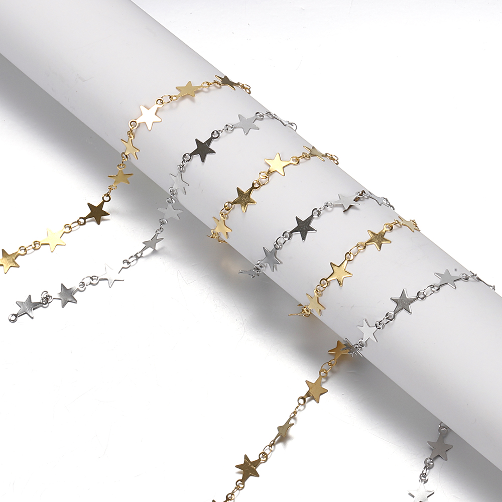 1Meter Gold Plated Stainless S - Jewelry Making Materials Wholesale recension och pris