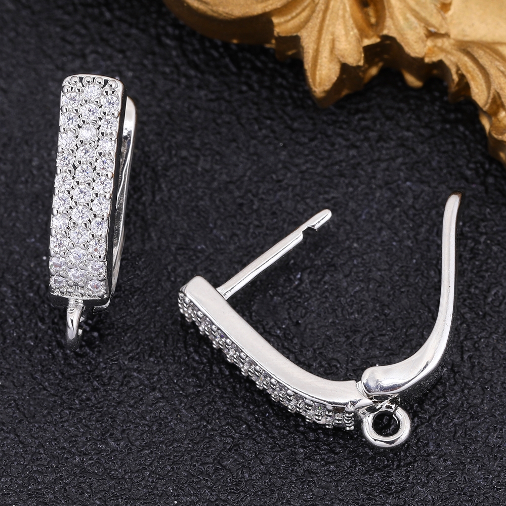 Juya DIY Earwire Shvenzy Faste - Jewelry Making Silver recension och pris