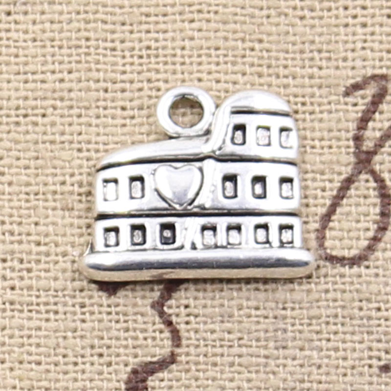 20pcs Charms Roman Colosseum R - Jewelry Making Rome recension och pris