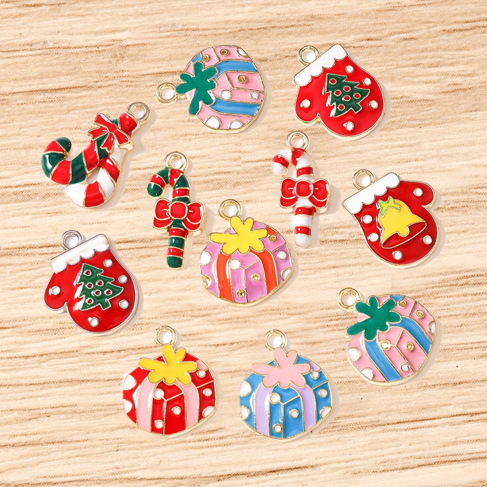 Tusember 10pcs Mix Cute Enamel - Jewelry Making Gloves recension och pris