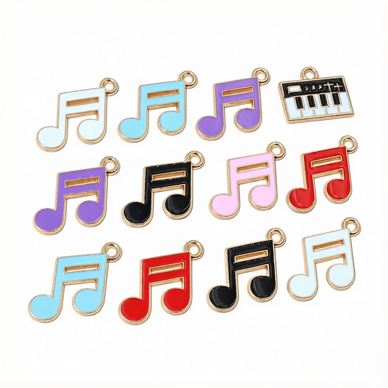 20pcs Musical Note Charms Pend - Jewelry Making Notes recension och pris
