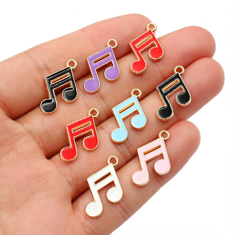 20pcs Musical Note Charms Pend - Jewelry Making Notes recension och pris