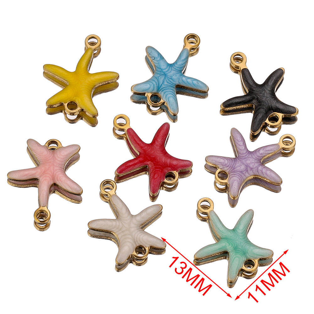 20pcs Stainless Steel Double L - Jewelry Making Materials Wholesale recension och pris