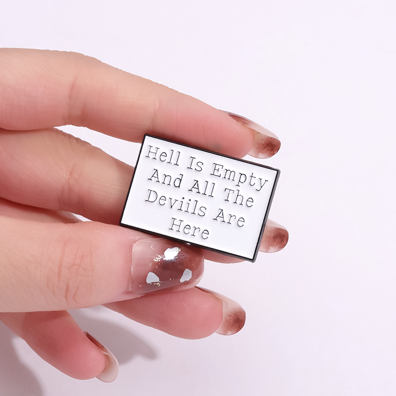 Sarcastic Quotes Enamel Pins C - Jewelry Making Quotes recension och pris
