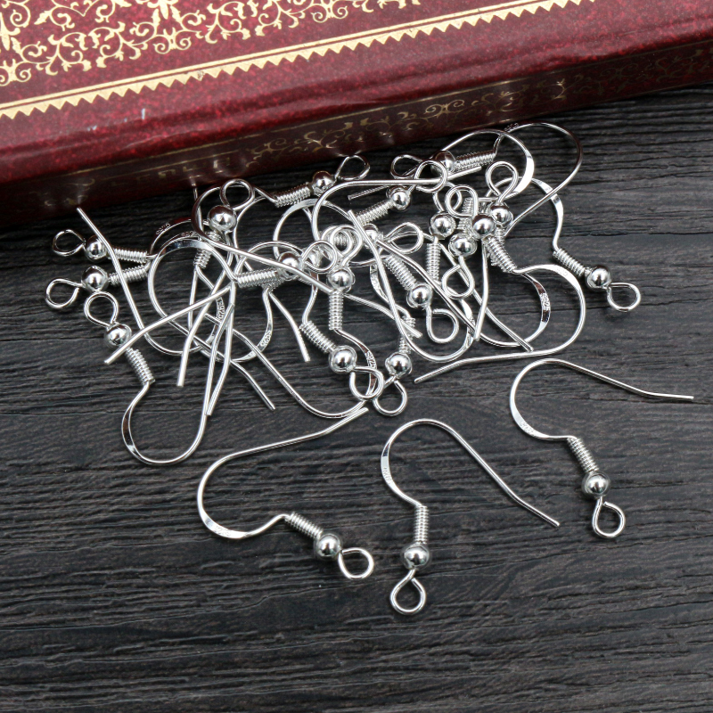 50pcs 16mm 925 Sterling Silver - Jewelry Making Silver recension och pris