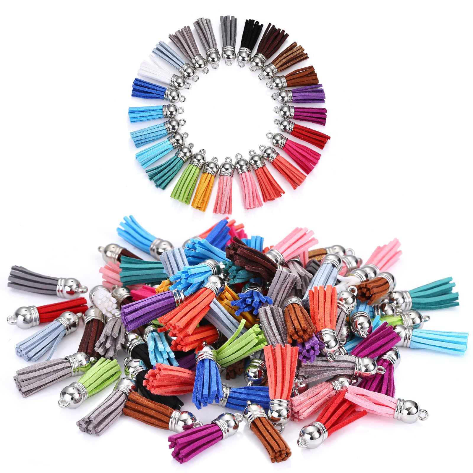 10/20/60 Pcs Mini Tassels Faux - Jewelry Making Online recension och pris