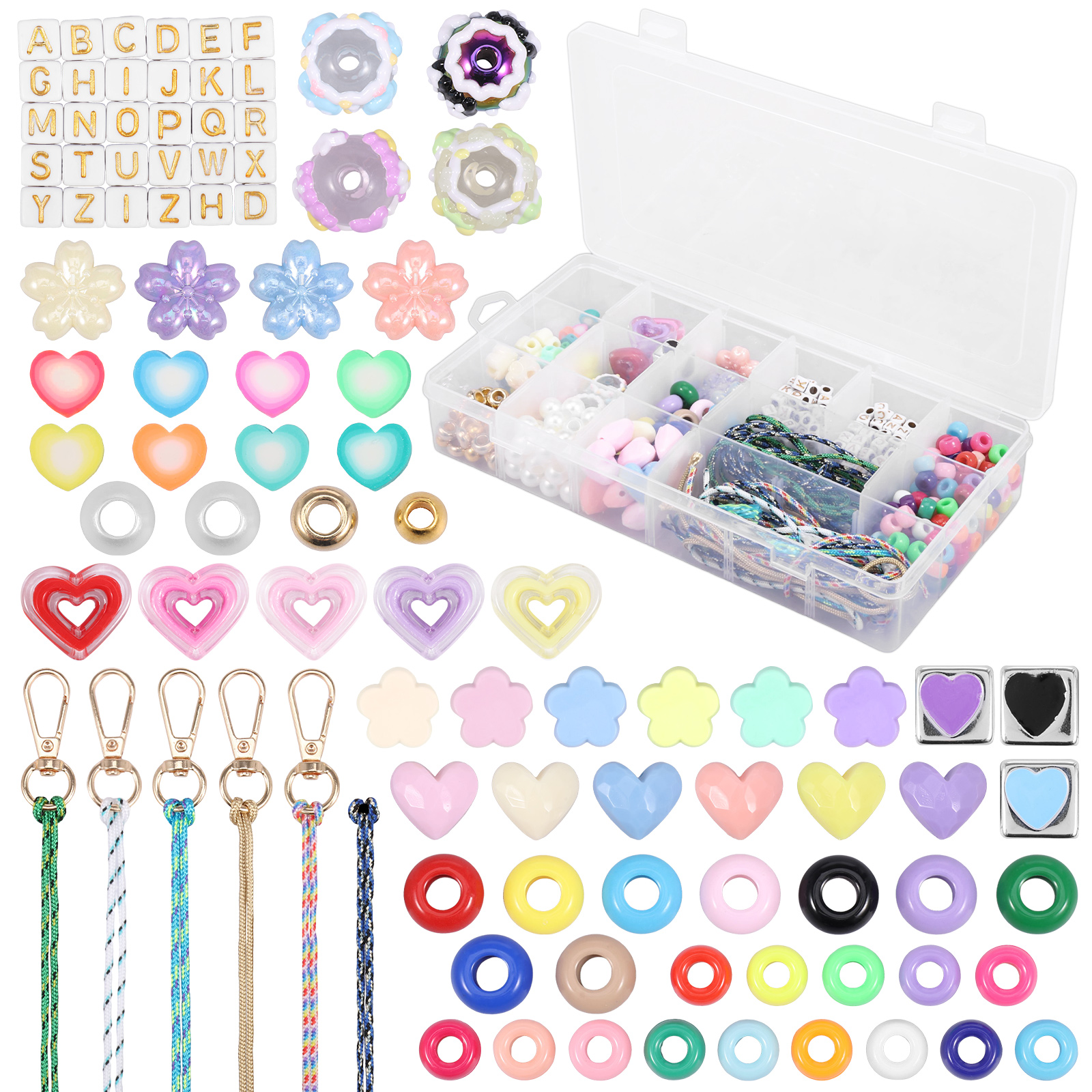 421PCS Beaded Keychain Making  - Jewelry Making Online recension och pris