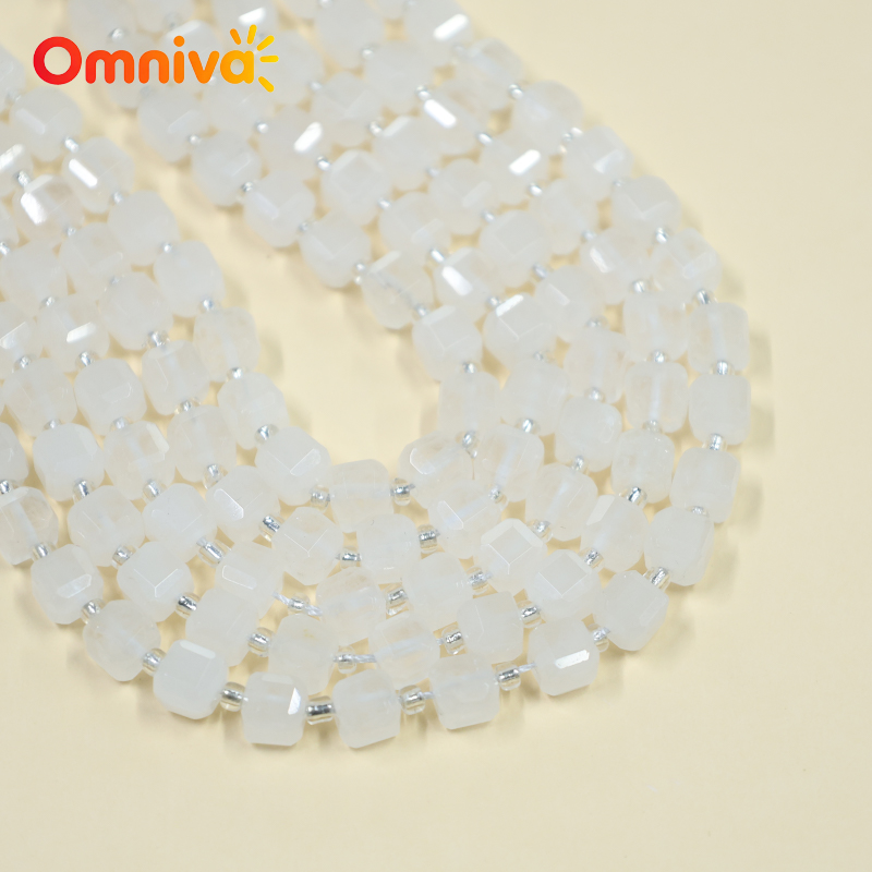White marble sugar cube Natura - Jewelry Making Materials Wholesale recension och pris