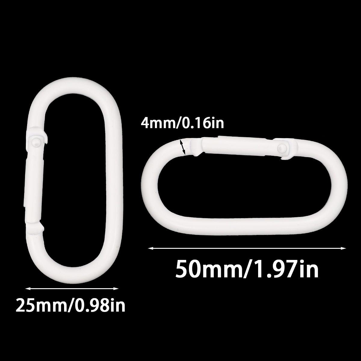 5/10/20pcs White Oval Spring B - Jewelry Making Kit For Beginners recension och pris