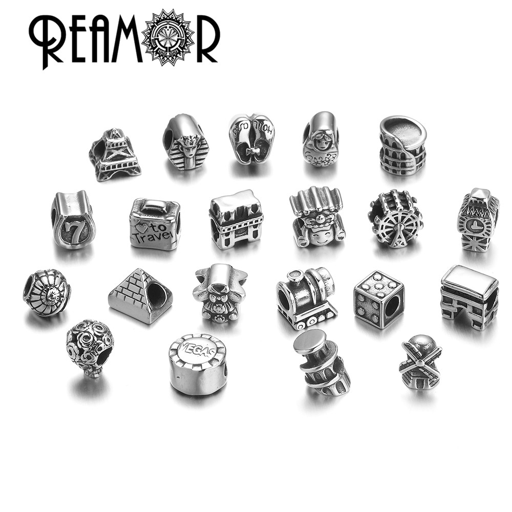 REAMOR 5pc Stainless Steel Tra - Jewelry Making London recension och pris