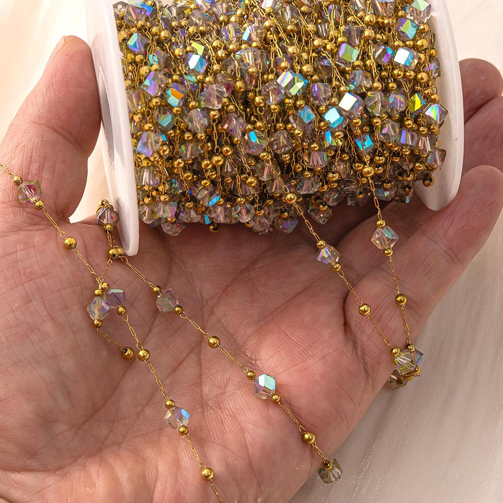 1Meter Stainless Steel Irregul - Jewelry Making Materials Wholesale recension och pris