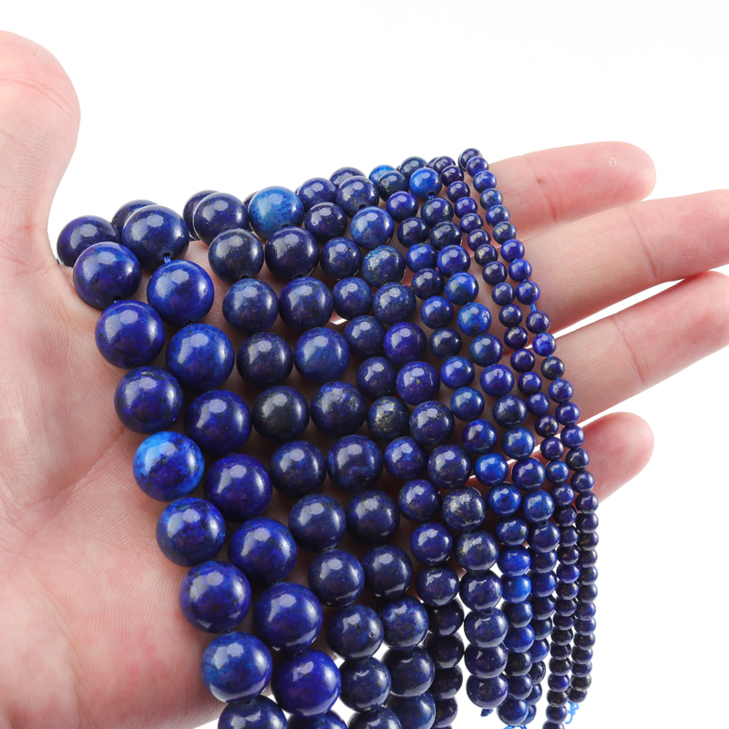 DC Lapis Lazuli Beads Natural  - Jewelry Making Dc recension och pris